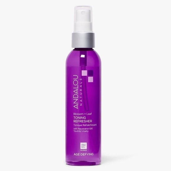 💗2/$10💗 NWT Andalou Naturals AGE DEFYING BLOSSOM + LEAF TONING REFRESHER - Picture 1 of 2